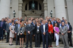 17. oktobar 2014. Učesnici Godišnje konferencije korespondenata Evropskog centra za parlamentarna istraživanja i dokumentaciju